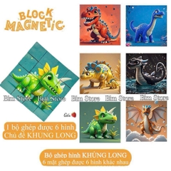 ĐỒ CHƠI - SET 16 VIÊN NAM CHÂM PHÁT TRIỂN TRÍ TUỆ CHO BÉ