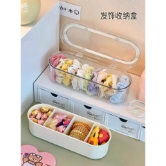 ĐỒ GIA DỤNG - HỘP ĐỰNG KẸP, CHUN TÓC