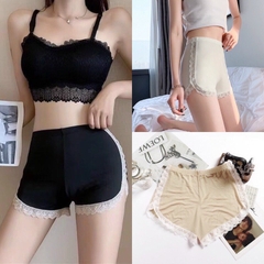 QUẦN MẶC VÁY, QUẦN ĐÙI COTTON VIỀN REN QUẦN LÓT SẴN(XẢ 10k)