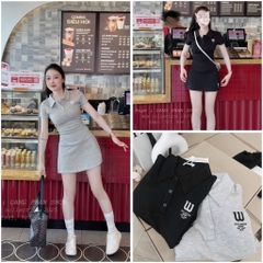 SET ÁO POLO W CHÂN VÁY TENNIS NỮ