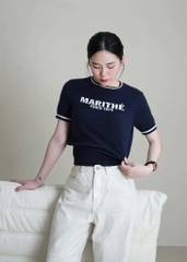 ÁO LEN BO CỔ MARI 2 MÀU NỮ SẴN(SALE 99k)