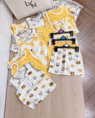 SET 3 BỘ BA LỖ TONE VÀNG BÉ TRAI (SALE 133k)