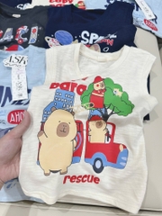 SET 4 ÁO CAPYPARA BÉ TRAI