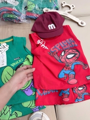 SET 3 BỘ NHỆN - CAPTION - HULK BÉ TRAI SẴN