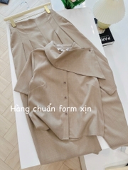 SET NÂU CỔ CÁCH ĐIỆU MIX QUẦN LY NỮ (ĐẶT SLL)