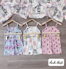 SÉT 3 BỘ TĂM 2 DÂY CÔNG CHÚA TONE(xả 79k)
