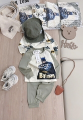 SET 2 BỘ DÀI BATMAN TONE RÊU BÉ TRAI SẴN
