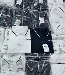 ÁO POLO THÊU MIU MIU CỰC XINH NỮ SẴN( Xả 50k)