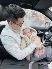 ÁO PHAO MŨ LÓT LÔNG DƯ XỊN BÉ TRAI BÉ GÁI SẴN