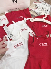 SET 2 VÁY 2 DÂY THÊU CAZI BÉ GÁI