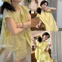 SET CỘC VÀNG CỔ BUỘC DÂY NỮ SẴN