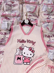 SET BỘ SÁT NÁCH HELLO KITTY HỒNG KẺ