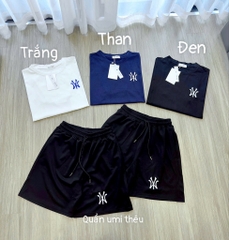 SET BỘ CỘC NY CỔ TRÒN 3 MÀU NAM SẴN (SALE 88K)
