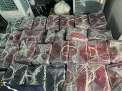 ÁO LEN NỮ PHỐI REN CỔ ĐÍNH NƠ SẴN(SALE 89k)
