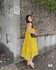 VÁY TƠ LI NGANG 3 TẦNG 2 LỚP