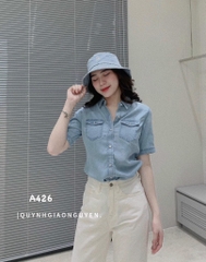 ÁO BÒ NỮ TÚI TRƯỚC FORM TO RỘNG SẴN