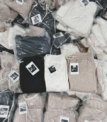 QUẦN BAGGY TĂM THỎ LÓT LÔNG NỮ THU ĐÔNG (TĂNG GIÁ) SẴN(Xả 69k)