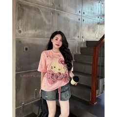 SET CỘC ÁO MÈO QUẦN JEAN NỮ