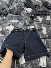 QUẦN SOOC NGỐ JEAN NỮ ĐẬM DÁNG RỘNG SẴN