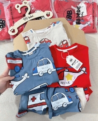 SET 3 BỘ CỘC Ô TÔ CỨU HOẢ BÉ TRAI SẴN (XẢ 99k)