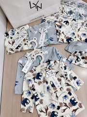 ĐỒ BƠI - SET 2 BỘ BIKINI ANIMALS BÉ TRAI( xả 99k )