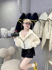 ÁO GIÓ CROP NỮ SẴN