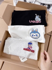 SET 3 ÁO ZIP LABUBU DÀI TAY CHO BÉ SẴN