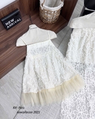 SET ÁO REN 2 DÂY CHÂN VÁY KÈM LÓT NỮ