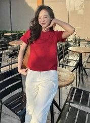 SET 3 ÁO PHÔNG THÊU NGỰA CỘC TAY NỮ SẴN( XẢ 89k)