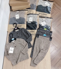 SET 2 BỘ TĂM ĐŨA LÔNG BÉ GÁI BÉ TRAI