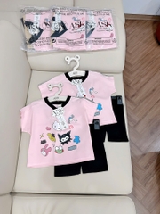SET MÈO KITTY KUROMI BÉ GÁI SẴN(SALE 49k)