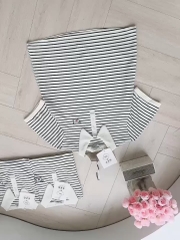 ÁO POLO LASCOTE KẺ PHỐI CỔ NỮ