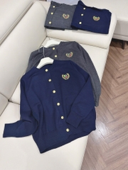ÁO LEN CARDIGAN CÚC ĐỒNG NỮ THU ĐÔNG