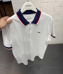 ÁO POLO LACCOST PHỐI CỔ THAN NAM