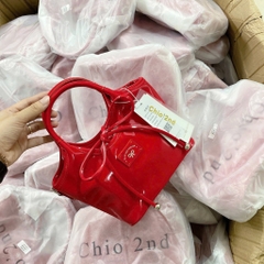 TÚI XÁCH - TÚI CHIO’2ND DÁNG NGẮN ĐỎ NƠ