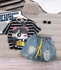 SET BÉ GÁI SIZE ĐẠI 2 MÀU (SALE 119k)