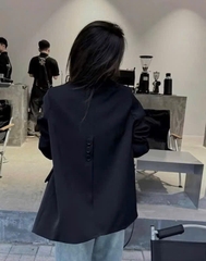 ÁO VEST CÚC LƯNG CỰC SANG NỮ THU ĐÔNG