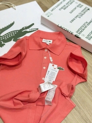 ÁO POLO CÁ SẤU MÀU CAM ĐÀO NỮ