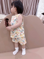 SET 2 BỘ BLUEY BA LỖ CHO BÉ GÁI SẴN