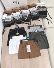 COMBO 5 QUẦN ZIP TONE NÂU XÁM BÉ TRAI
