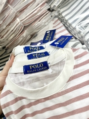 ÁO PHÔNG NỮ KẺ SỌC THÊU POLO 3M NEW(xả 48k)