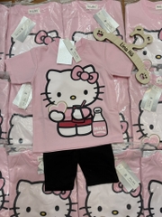 SET ÁO HELLO KITTY KÈM QUẦN BÉ GÁI (SALE 70k)