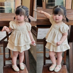 SET ÁO BABYDOLL QUẦN BÉ GÁI