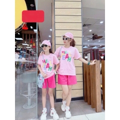 SET COTTON HỒNG XẢ NỮ