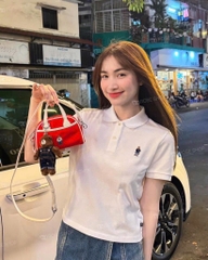 ÁO POLO THÊU GẤU SPAO KOREA NỮ SẴN (sale 115k)