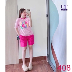 SET COTTON HỒNG XẢ NỮ