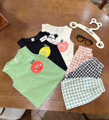 SET 3 BỘ BA LỖ MÀU TRUNG TÍNH CHO BÉ TRAI BÉ GÁI(XẢ 85k)