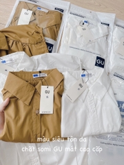 ÁO SƠ MI GU DÚM VAI LI GẤU(xả 69k)