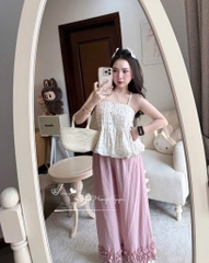 SET BỘ HOA NHÍ 2S QUẦN SUÔNG NỮ