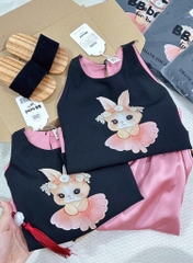 YẾM THỎ HỒNG ĐEN BÉ GÁI SẴN